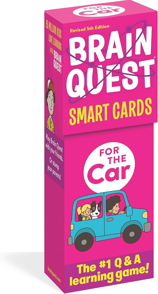 Brain Quest For the Car Smart Cards Revised 5th Edition (Brain Quest Smart Cards) | Amazon (US)