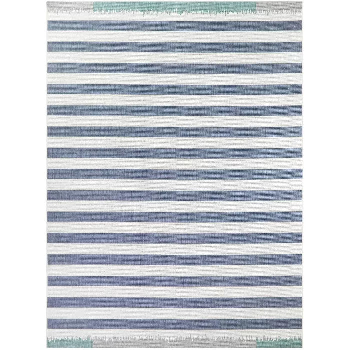 Preppy Stripes Outdoor Rug Blue - Project 62™ | Target