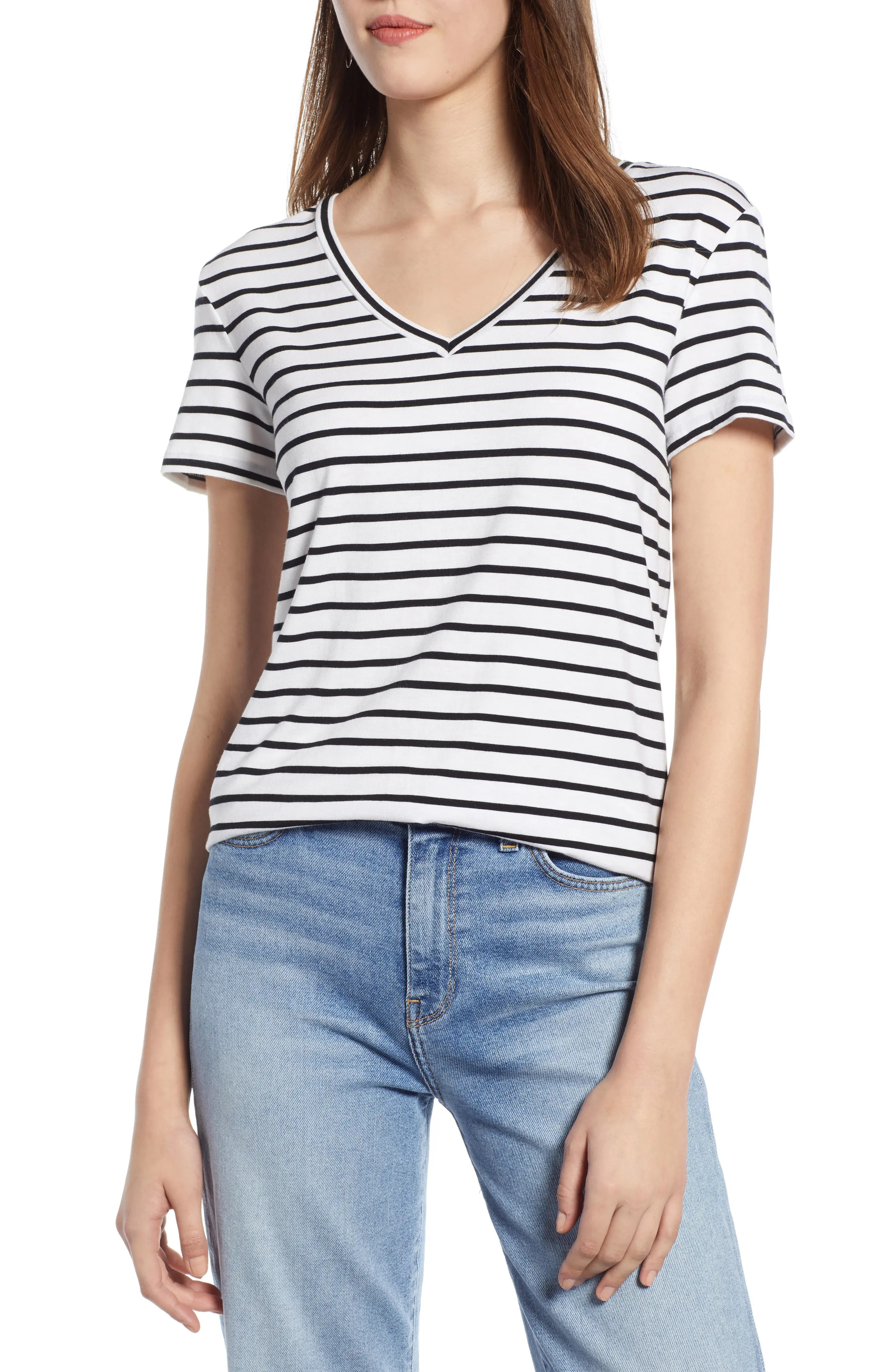 Modal Jersey V-Neck Tee | Nordstrom