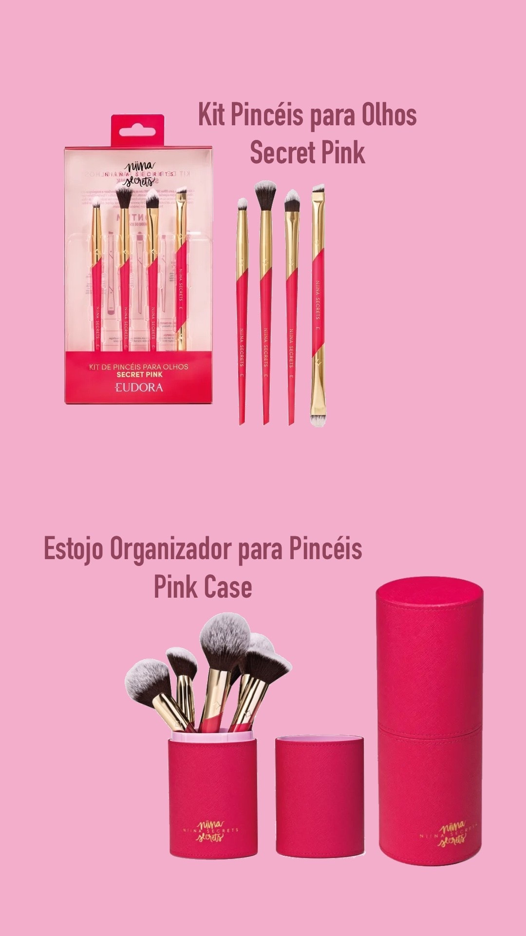Lançamentos de Make Linha Niina Secrets 🩷 25% de desconto na compra de 2 ou mais itens • 
cupom LIVENIINA frete grátis + 5 amostras em compras acima de R$119


#LTKbrasil #LTKbeleza #LTKpromo