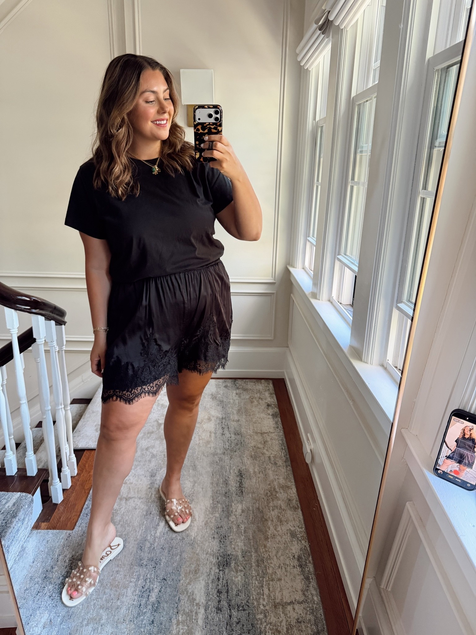 These shorts are trending so I had to give them a try! Wearing size 2X in shorts & 1X in tee. Use CARALYN20 through 6/28 at @Anthropologie

#LTKootd #LTKSeasonal #LTKMidsize