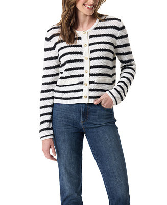 Gloria Vanderbilt Women's Lorin Crew Neck Cardigan Sweater - Macy's | Macy's
