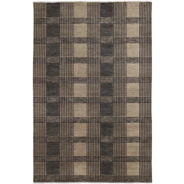 Massengale Wool Grey Rug | Wayfair North America