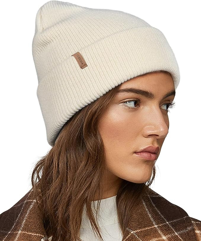 FURTALK Beanie Hats for Women Men Winter Hats Womens Knitted Slouchy Beanies Cuffed Skull Cap War... | Amazon (US)