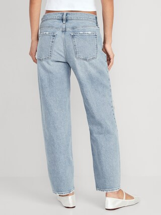 Mid-Rise Boyfriend Loose Jeans | Old Navy (US)