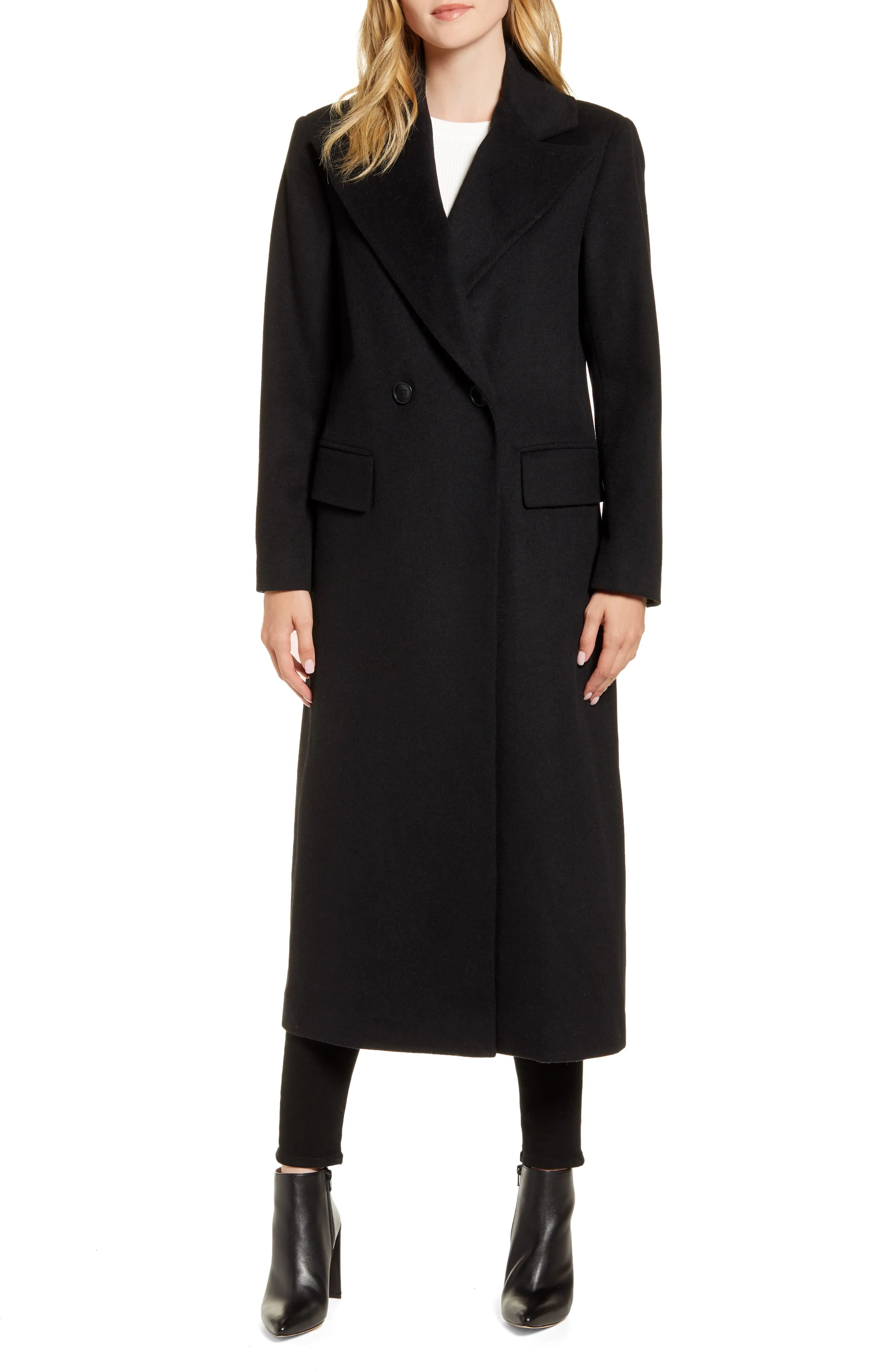 Double Breasted Maxi Coat | Nordstrom