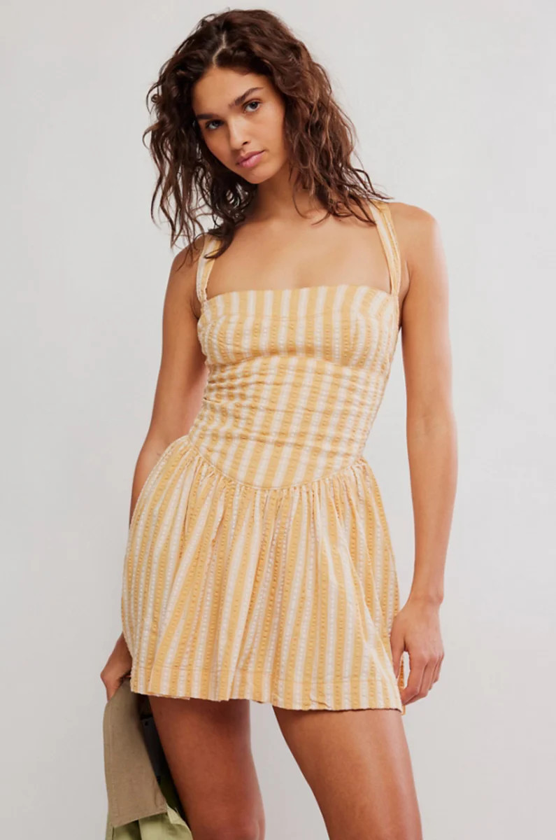 Free People Laurel Plaid Mini Dress | The Collection Texas