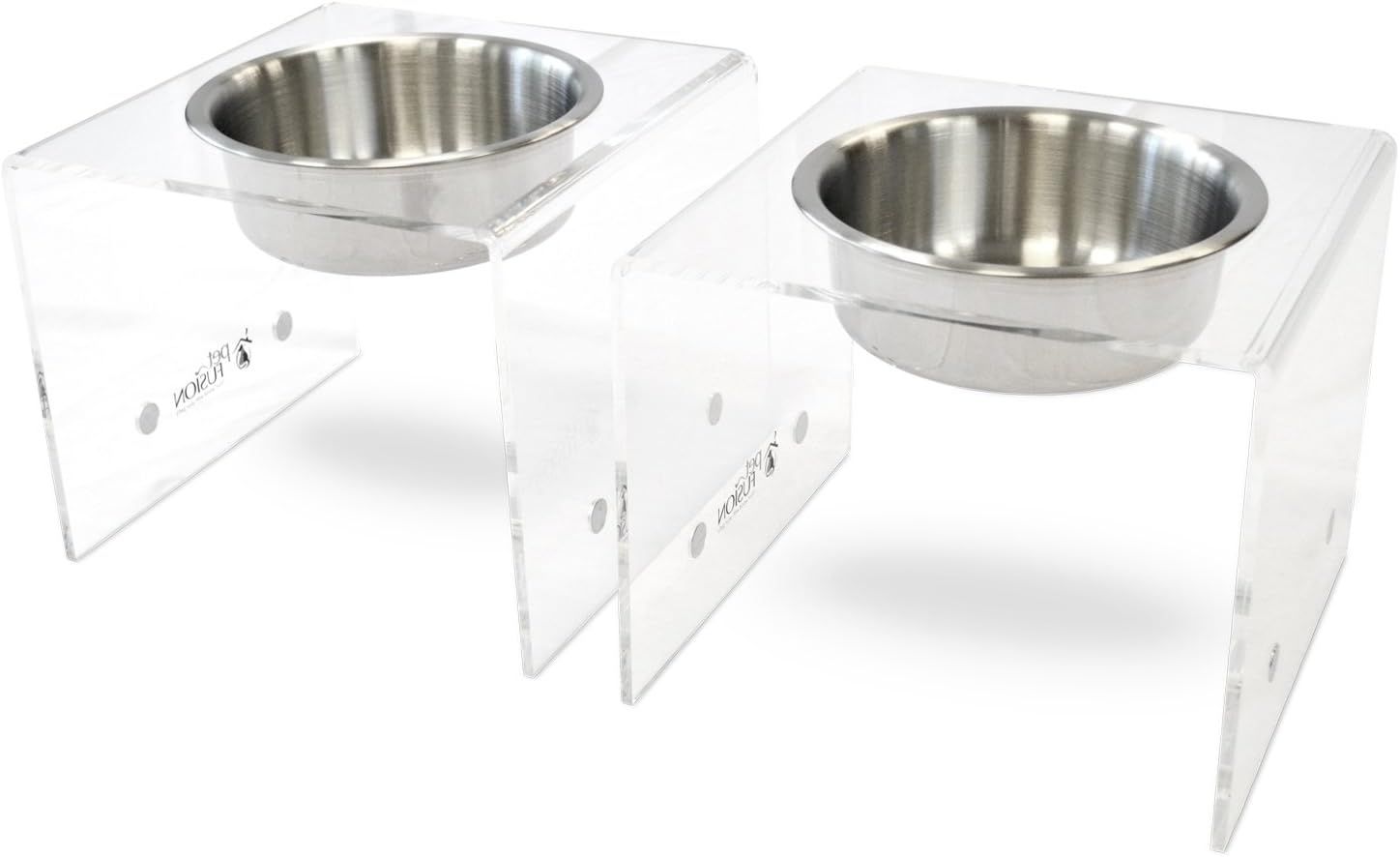 PetFusion Elevated Dog Bowls, Cat Bowls | Innovative Raised Pet Feeder with Embedded Magnets, Att... | Amazon (US)