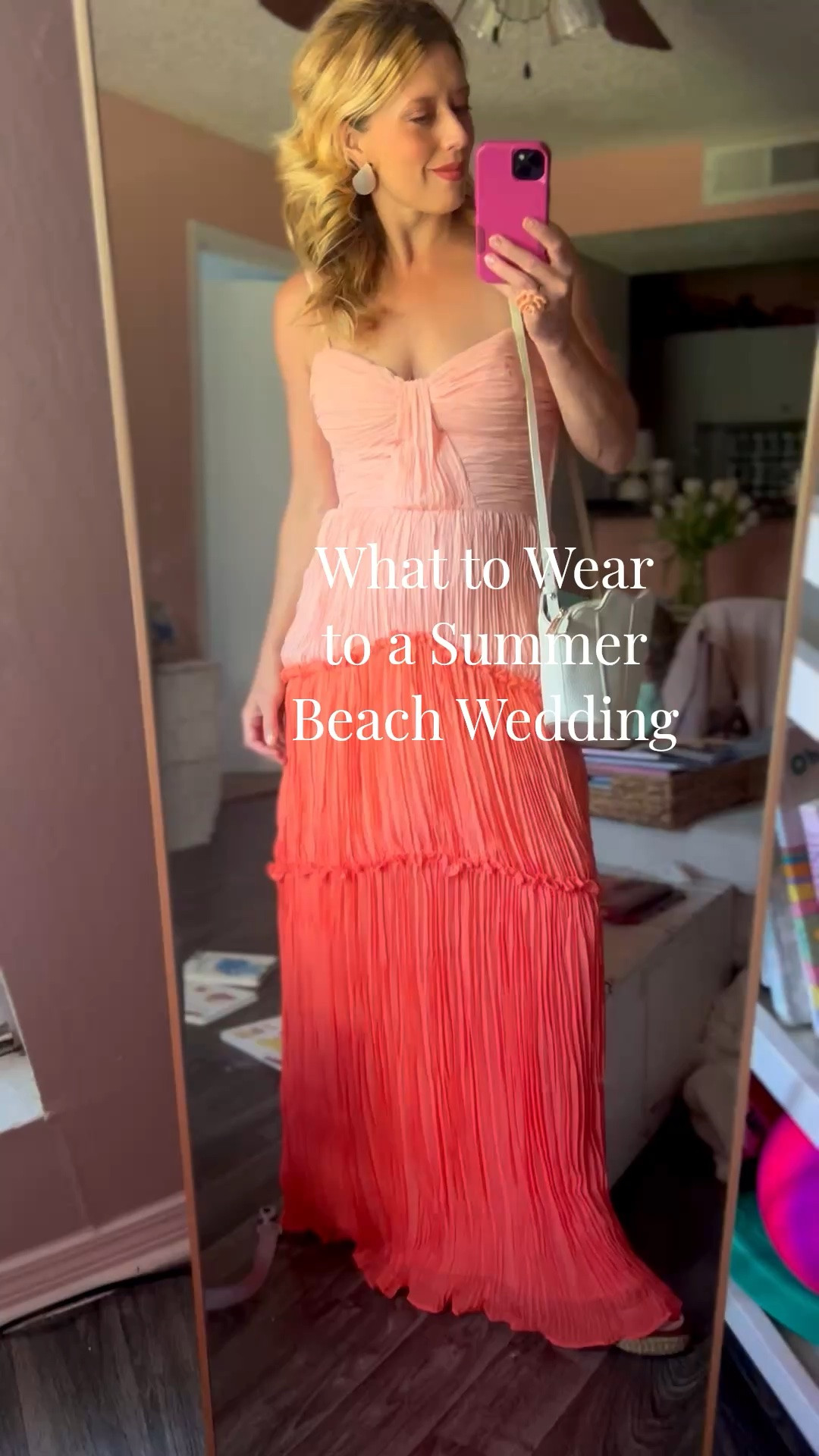 3 mistakes I made at my first beach wedding (and the outfit that fixes all of them): ❌ stilettos in sand ❌ a strapless dress in ocean wind ❌ a clutch too small for sunscreen. Swipe for the fix — linked on LTK 🌊

👗 @dressthepopulation maxi — the fit is unreal, no bra needed
👂 @ettika Mother of Pearl statement earrings — does the work of a whole necklace
👠 @sarahflint Mirjana 85 wedges — block heel = sand-proof + all-night-proof
👜 @thewolfgang Suri bag — fits phone, lipstick, AND backup flats
: #LTKWedding #LTKSummer #LTKshoecrush #weddingguestdress #beachweddingguest #summerweddingoutfit