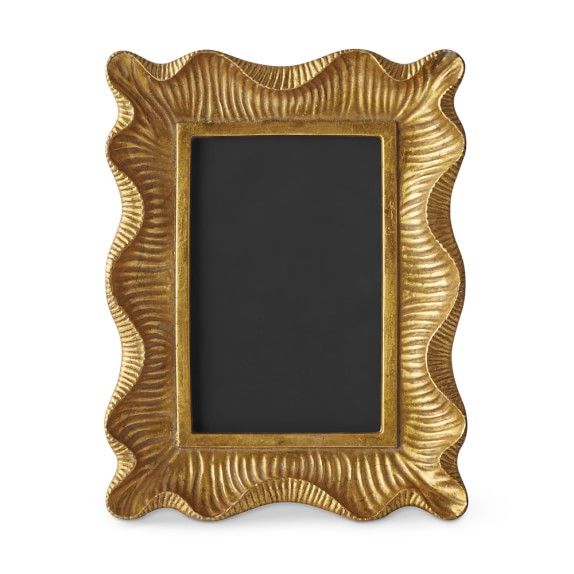 AERIN Gold Scalloped Gallery Frame | Williams-Sonoma