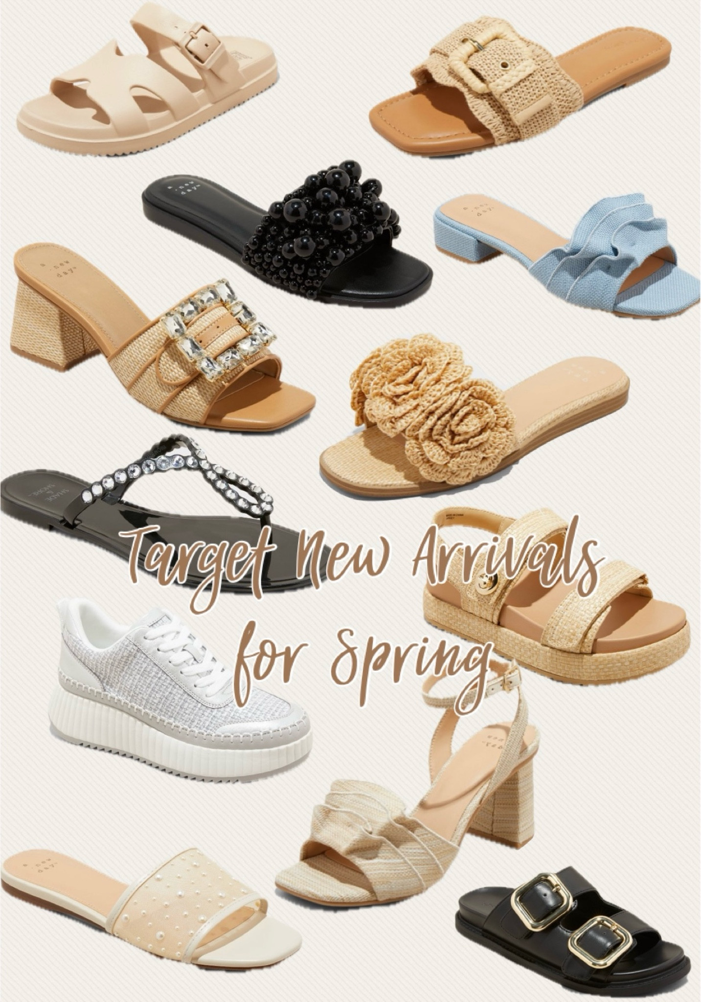 Target new shoe arrives for spring! Sandals, sneakers, heels and more!! 

#LTKShoeCrush