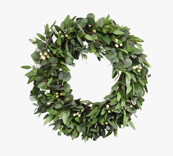 Faux Seeded Eucalyptus Wreath 30" | Pottery Barn (US)