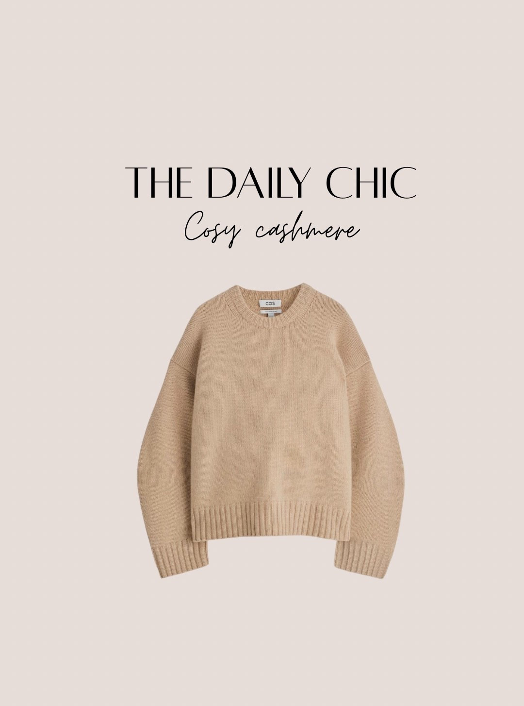 I’ve got two of these Cos cashmere jumpers now and the quality is exceptional. I live in mine (and wash them in the machine on handwash at 20°C with a very low spin). I’m wearing a small  

#LTKootd #LTKOver40