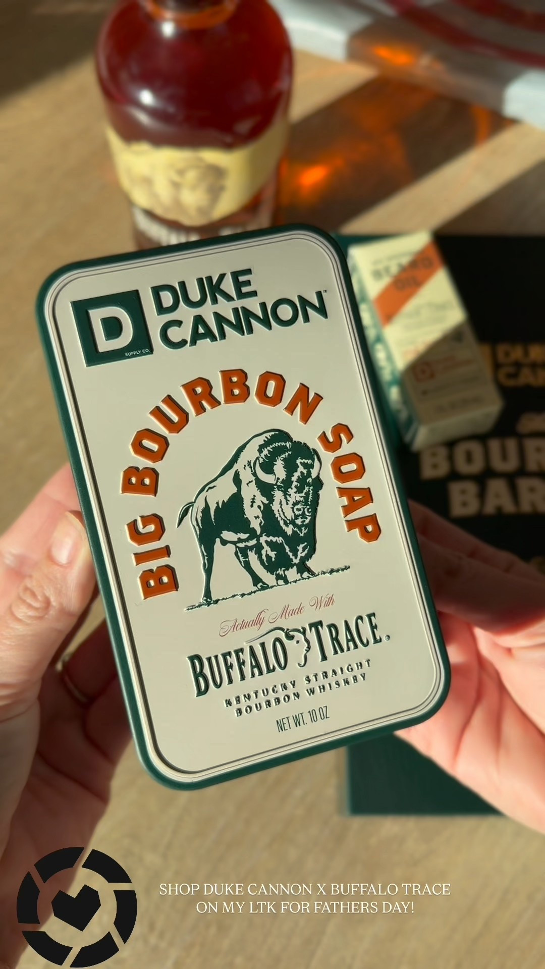Not all heroes wear capes— they wear Duke Cannon. #ad 🧼💪 This Father’s Day, skip the basic gifts & run to @Target to Grab the Buffalo Trace collection by @Dukecannon—because dads deserve to smell like success (and maybe a little bourbon). 🥃 
Available now at 🎯 — Comment “dad” to Shop the collection on my LTK! 

#ad #DukeCannon, #DukeCannonPartner #TargetPartner #Target
#FatherFigures #DukeCannon #DadApproved #BuffaloTrace #SmellLikeVictory #TargetFinds