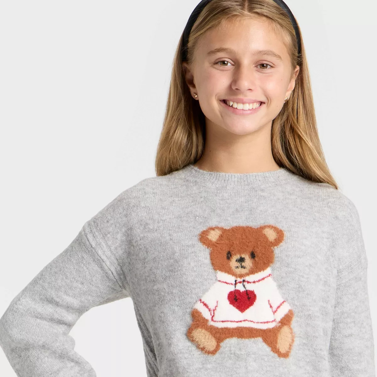Girls' Graphic Novelty Sweater - art class™ | Target