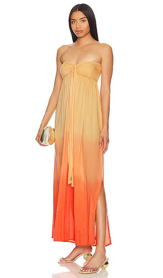 x REVOLVE Mele Maxi Dress in Sunset Ombre | Revolve Clothing (Global)