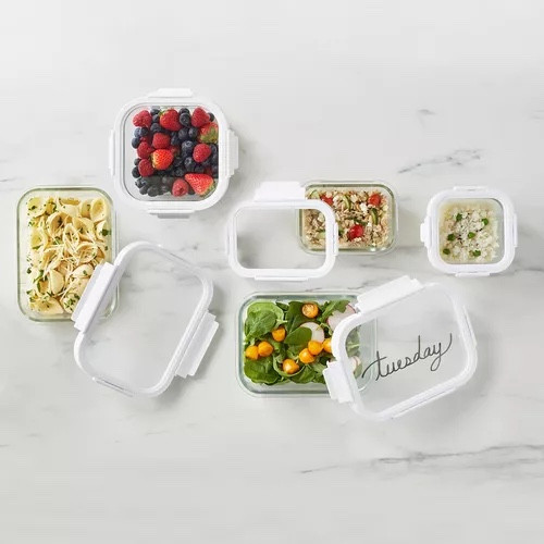 Glass Storage Containers 10 piece set. 
Our household switched to glass for food storage and haven’t looked back! 
Sale $39.96 Was $49.95
#ltkrealboringhousewife

#LTKSaleAlert #LTKHome #LTKWatchNow