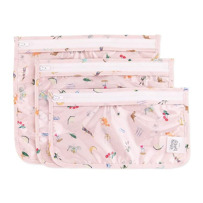 Bumkins Disney Travel Bag, Toiletry, TSA Approved Pouch, Zip Bag, Quart Size Airline Compliant, C... | Amazon (US)