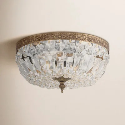 Linal Elian 3-Light 12" Flush Mount | Wayfair North America