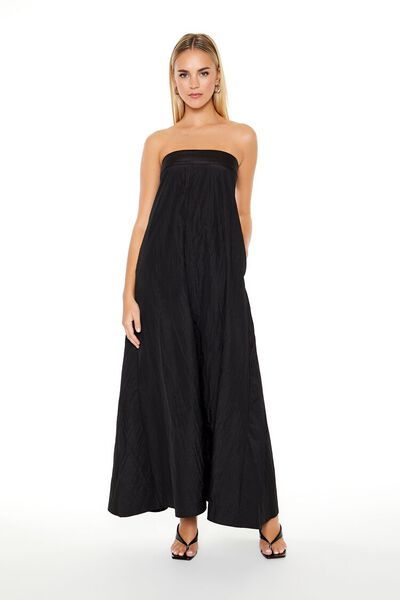 Strapless A-Line Maxi Dress | Forever 21 (US)