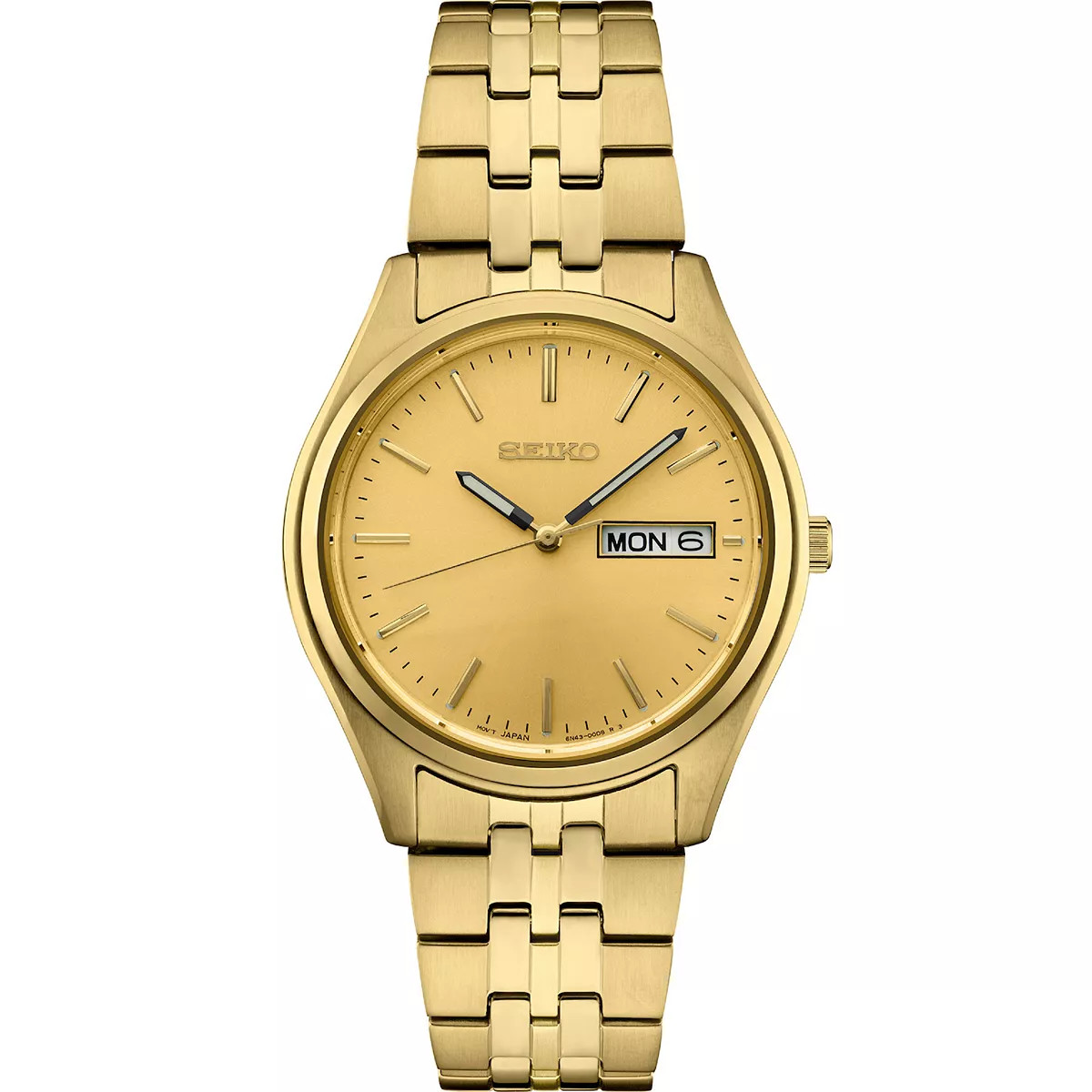 Seiko Men's Essential Champagne Dial Watch - SUR434 | Kohl's