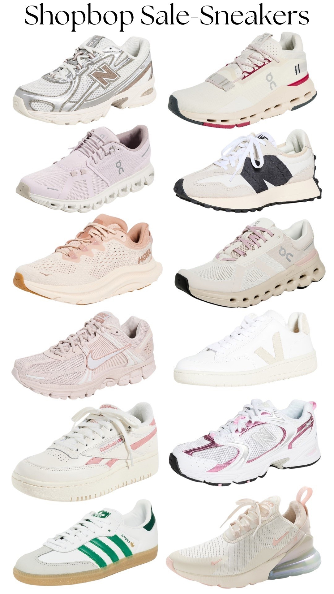 Shopbop sale: sneakers! So many cute, on trend styles! 

#LTKActive #LTKfitnessgoals #LTKSaleAlert