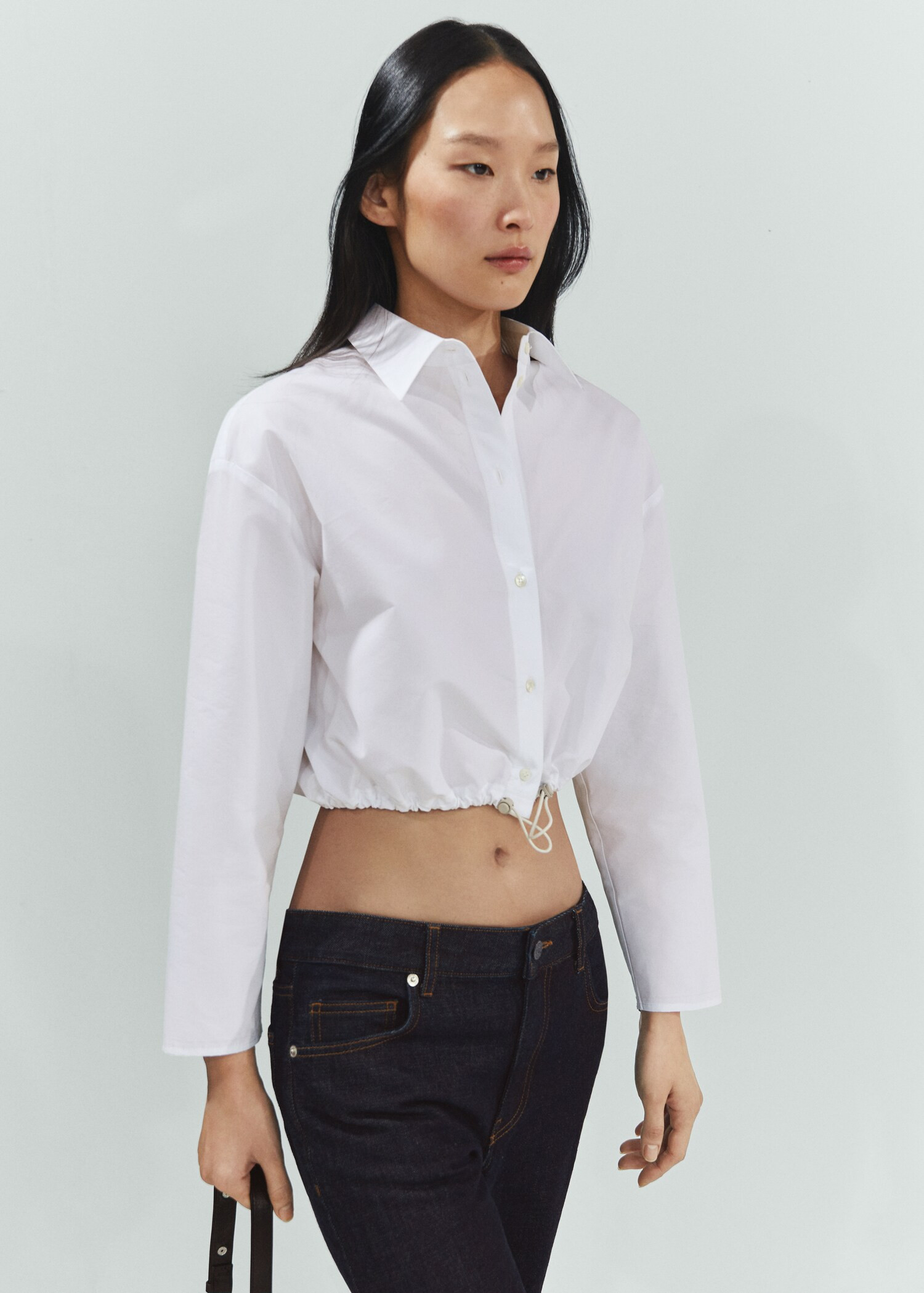Parachute-Hemd aus Baumwolle - Damen | MANGO Deutschland | MANGO (DE)