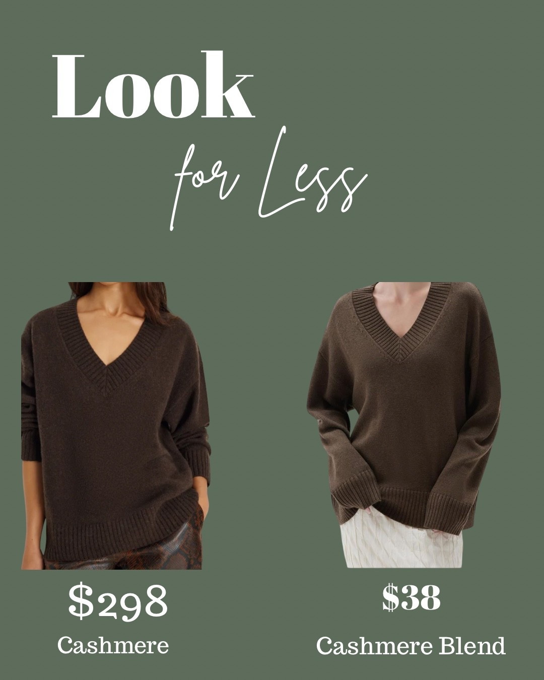 Found a great Look for Less!  This might be one of t favorite sweaters I’ve ordered!  Styling it tomorrow, stay tuned!
I bought a small!!