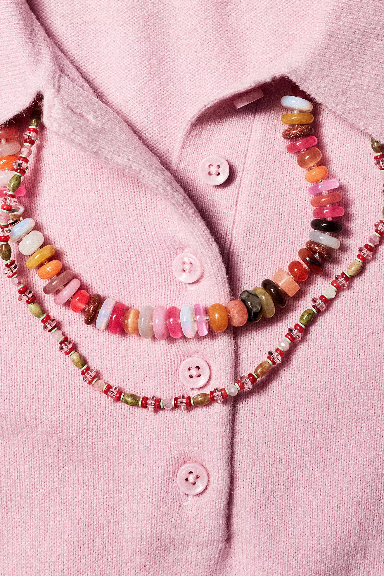 Chunky Beaded Necklace | Anthropologie (US)