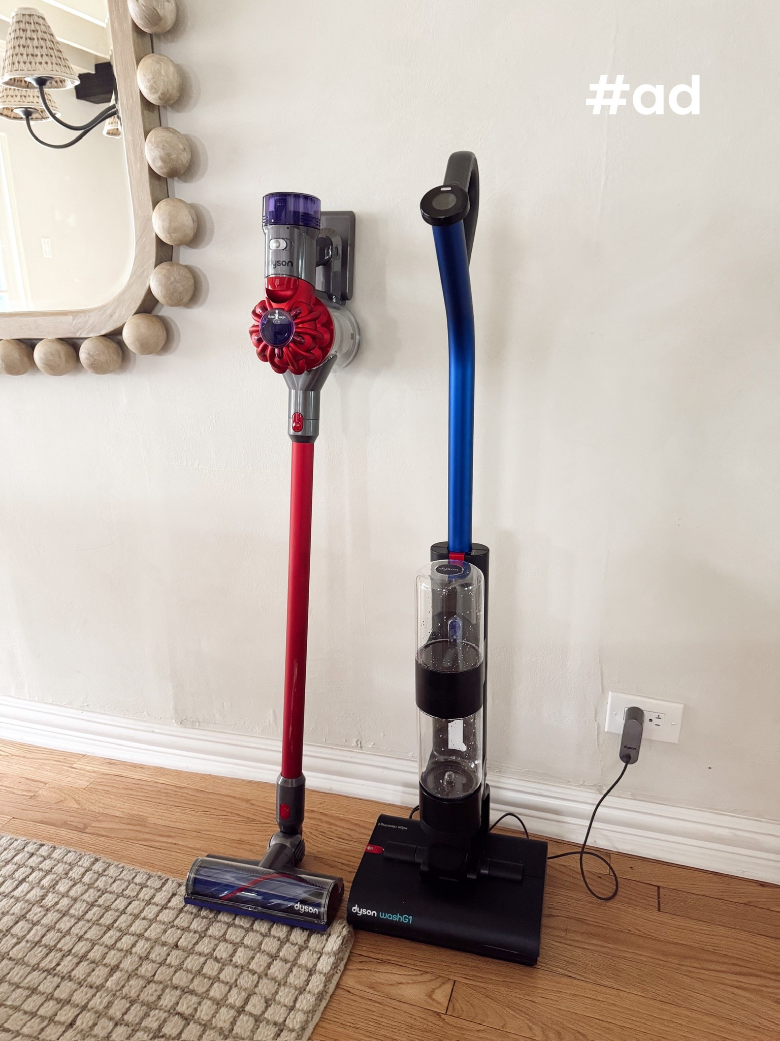 #ad Say goodbye to dirty floors & hello to the ultimate @dyson duo: Dyson WashG1™ Wet Cleaner + Dyson V8 Origin Cordless Stick Vacuum @Target @Dyson @Dysonusa #DropTheMop #Target #TargetPartner