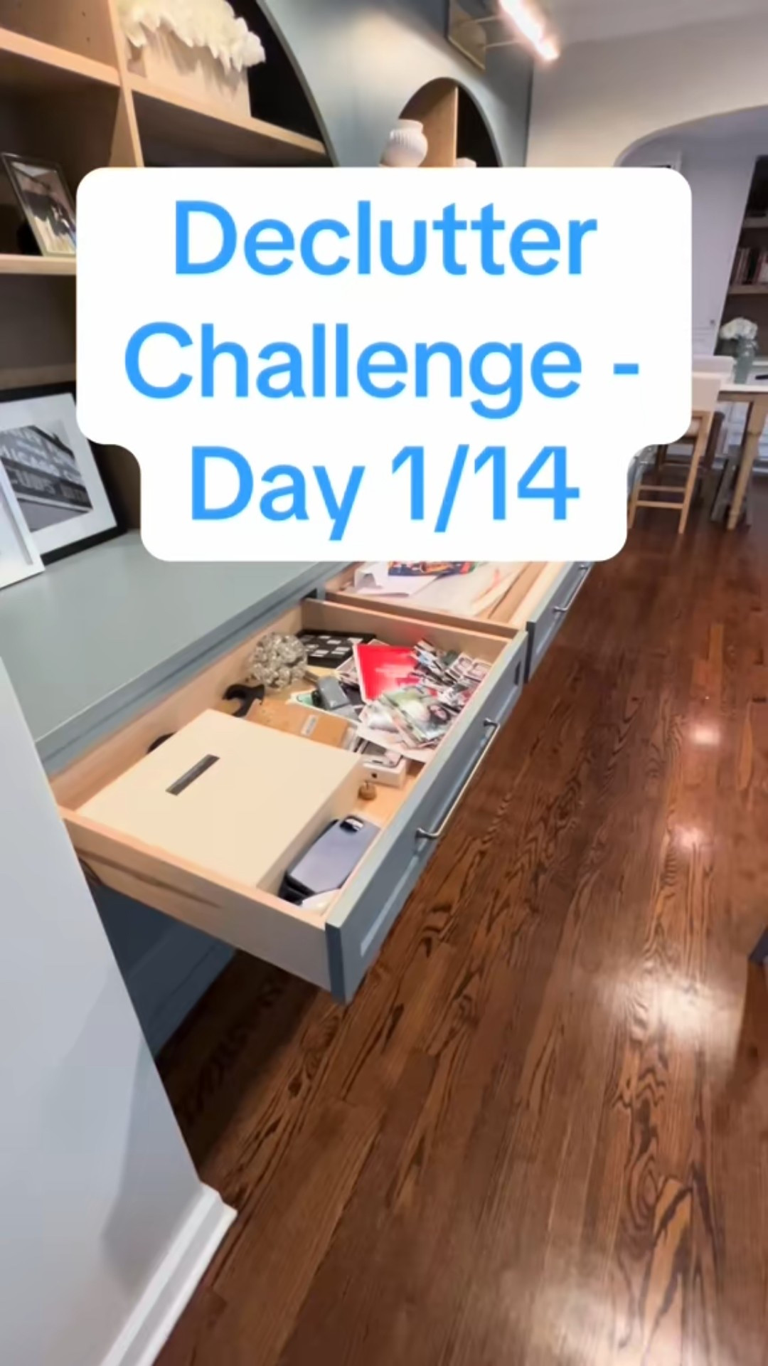 Declutter challenge! Follow along for realistic and easy decluttering tips! 

#LTKHome #LTKFamily