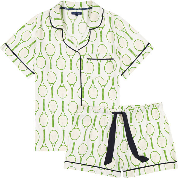 Womens Tennis Time Pajama Shorts Set | Maisonette