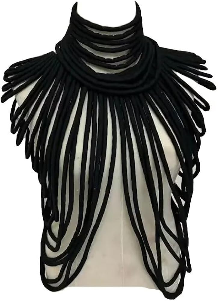 HollandaisWax Handmade Ankara Kente Necklace Women Long Multi Strand African Cotton Rope Shoulder... | Amazon (US)