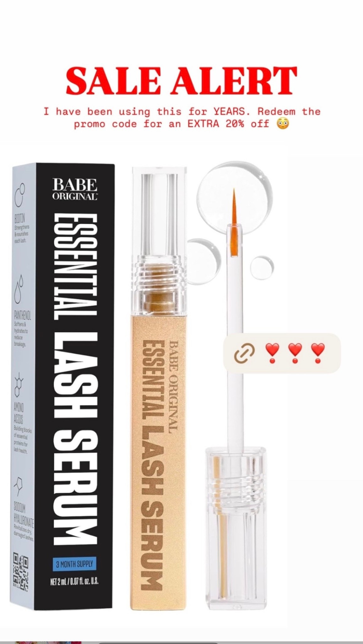 🤍 SALE ALERT 🚨 

I have been using this for YEARS. Redeem the promo code for an EXTRA 20% off 😳



#LTKBeauty #LTKSaleAlert #LTKselfcare