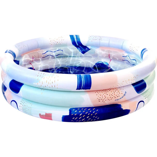 Soak in Some ()Water)Color Luxe Inflatable Pool - Kids Toys | MINNIDIP from Maisonette | Maisonette
