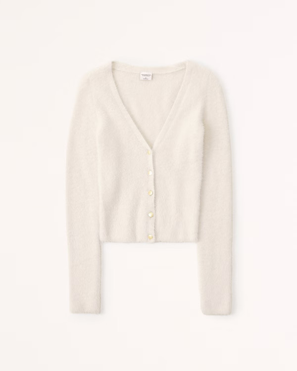 Women's Eyelash Slim Cardigan | Women's New Arrivals | Abercrombie.com | Abercrombie & Fitch (US)