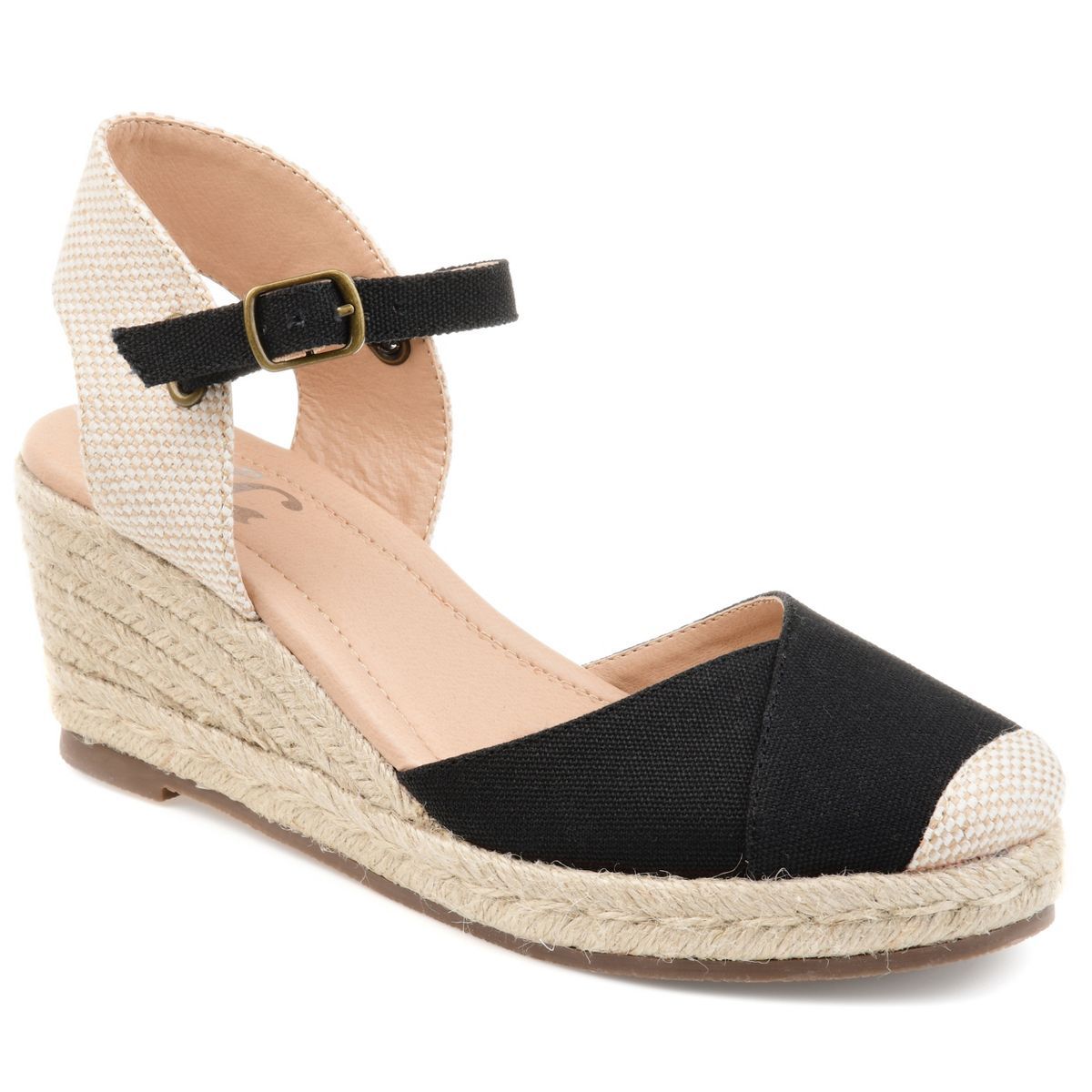 Journee Collection Womens Ashlyn Tru Comfort Foam Wedge Heel Espadrille Sandals | Target