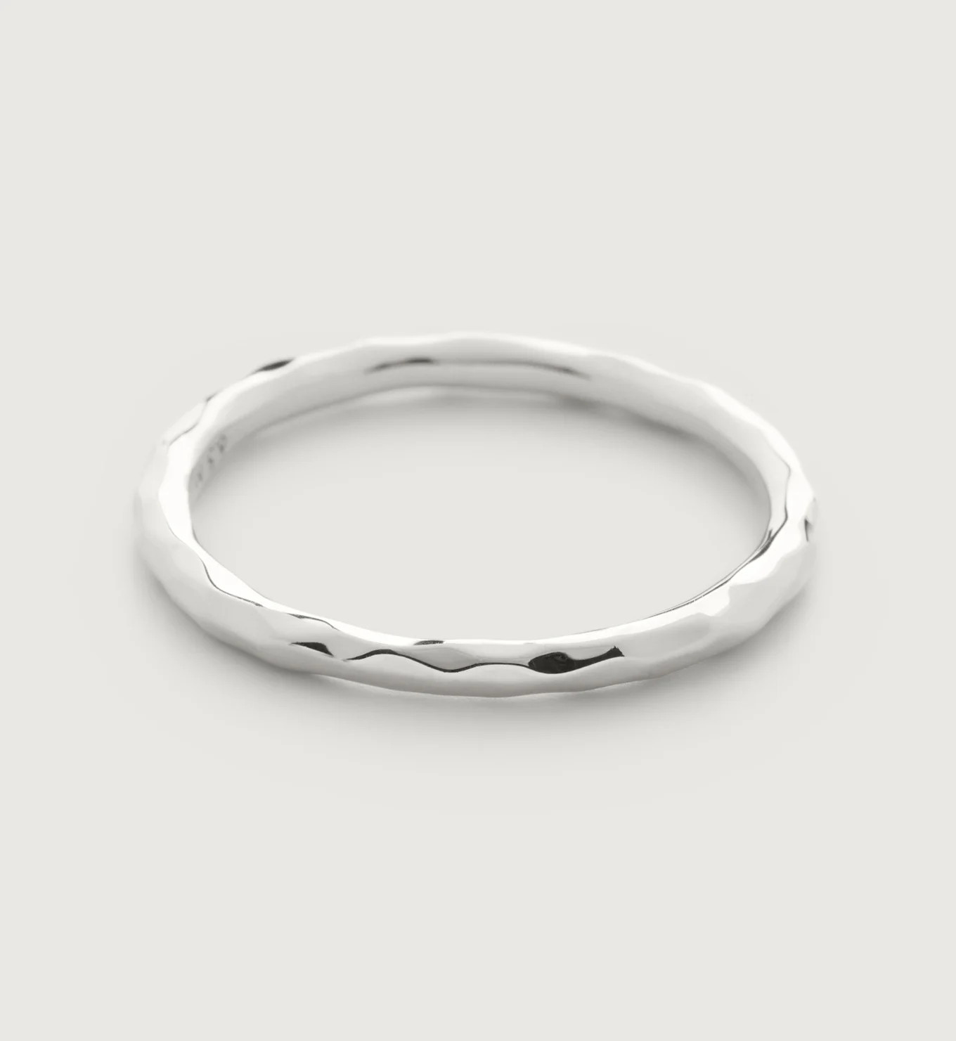Siren Hammered Ring | Monica Vinader (US)