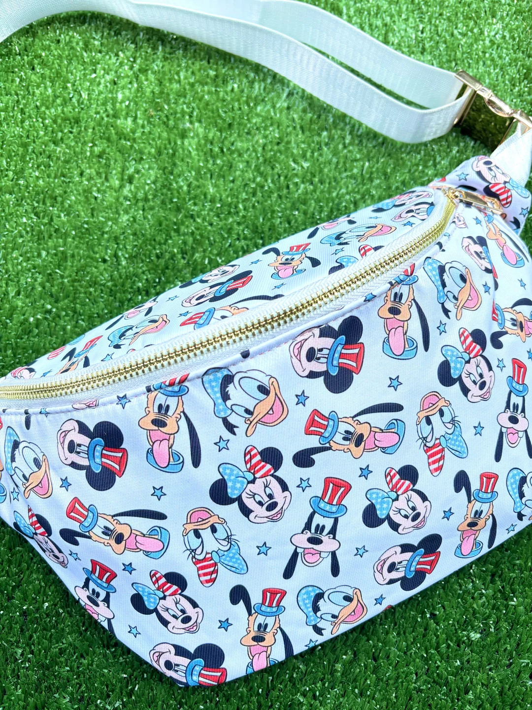 Patriotic Large Fanny Pack | Waist bag | Crossbody | Bum Bag | Etsy (US)