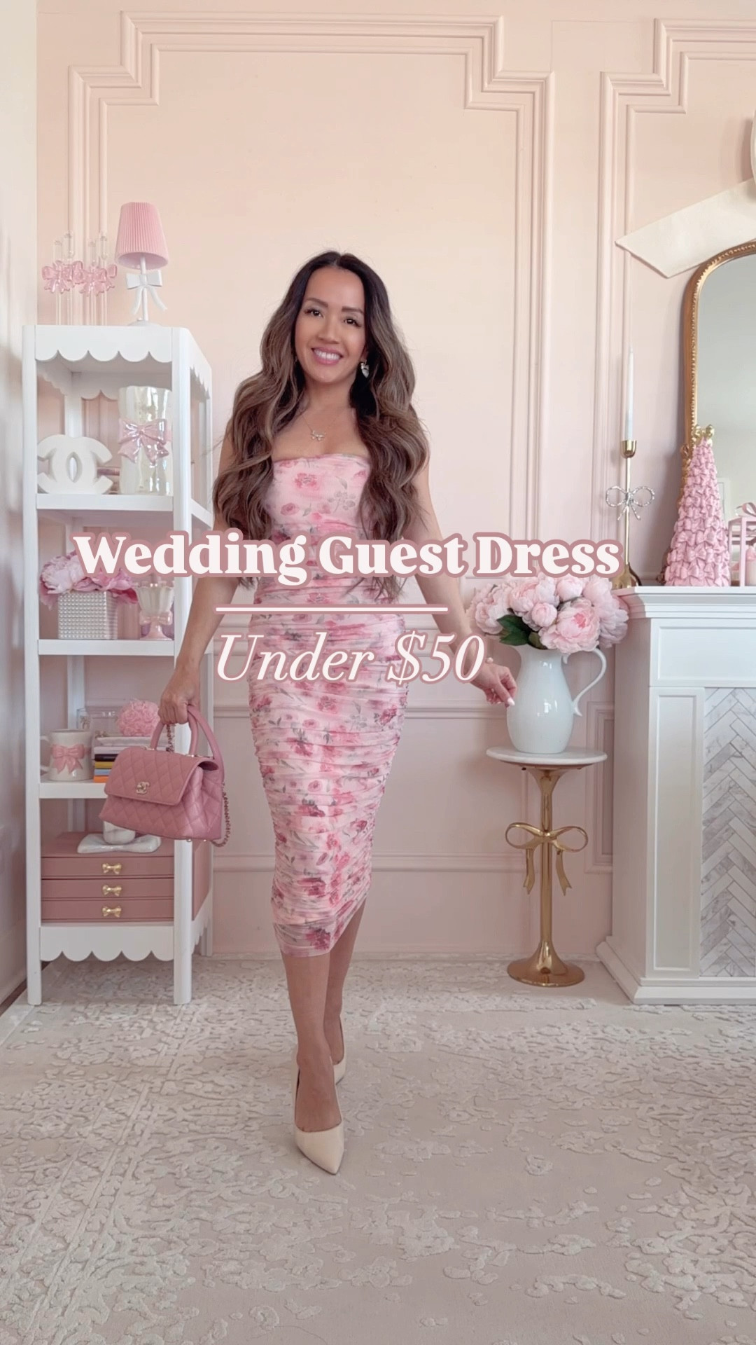 This gorgeous floral ruched midi dress is under $50 and perfect for a Spring wedding or Valentine’s Day!

Wearing size xs 

#LTKWatchNow #LTKFindsUnder50 #LTKPetite
