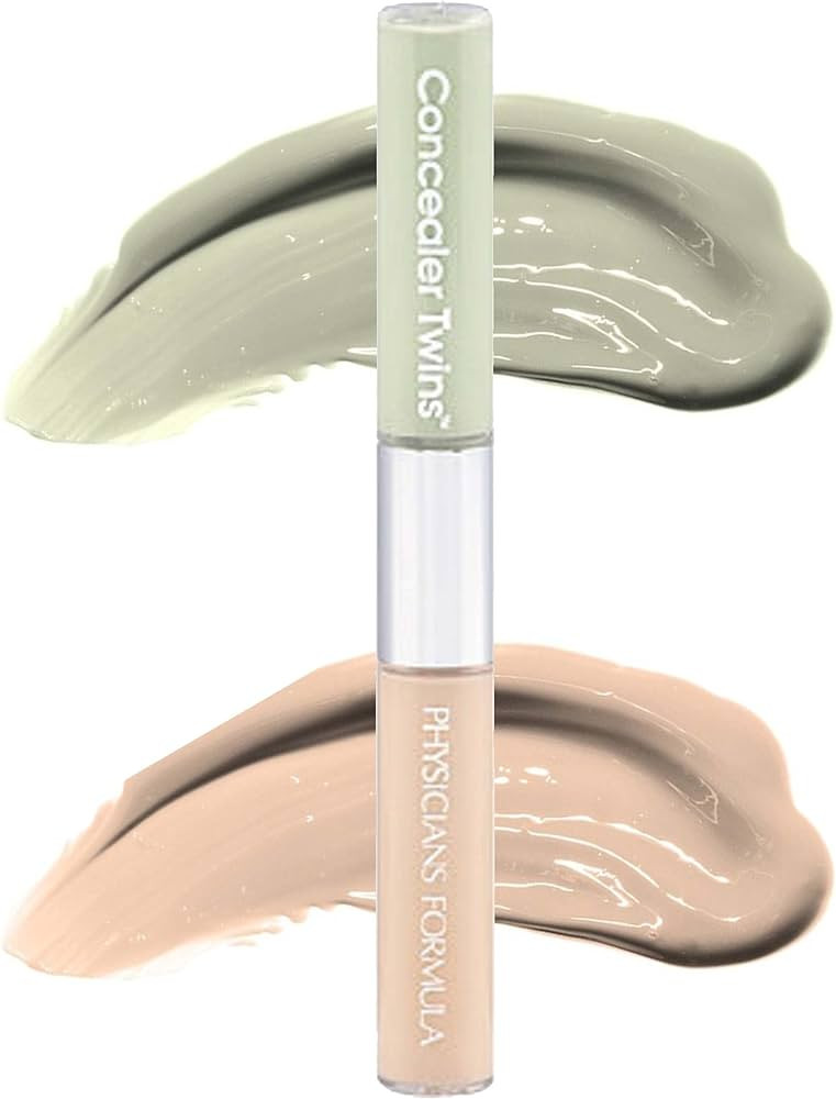 Physicians Formula Cream Dual-Ended Concealer Stick Green/Light, Neutralizing, Dark Circles, Scar... | Amazon (US)