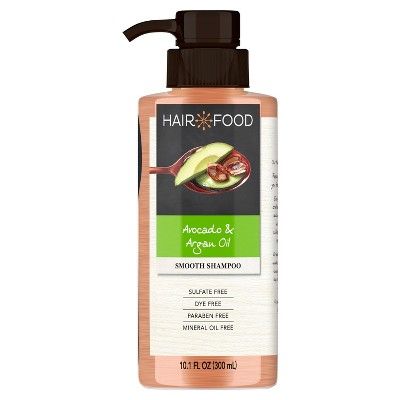 Hair Food Avocado & Argan Oil Smooth Shampoo - 10.1 fl oz | Target