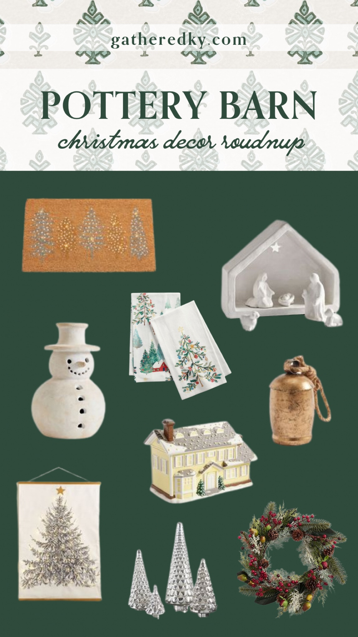 Pottery Barn Christmas Decor Roundup 

#LTKHome #LTKSeasonal #LTKHoliday