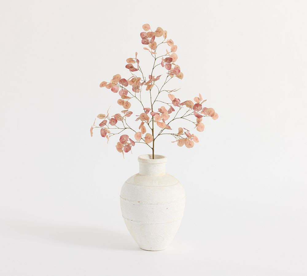 Faux Burgundy Eucalyptus Branch | Pottery Barn (US)