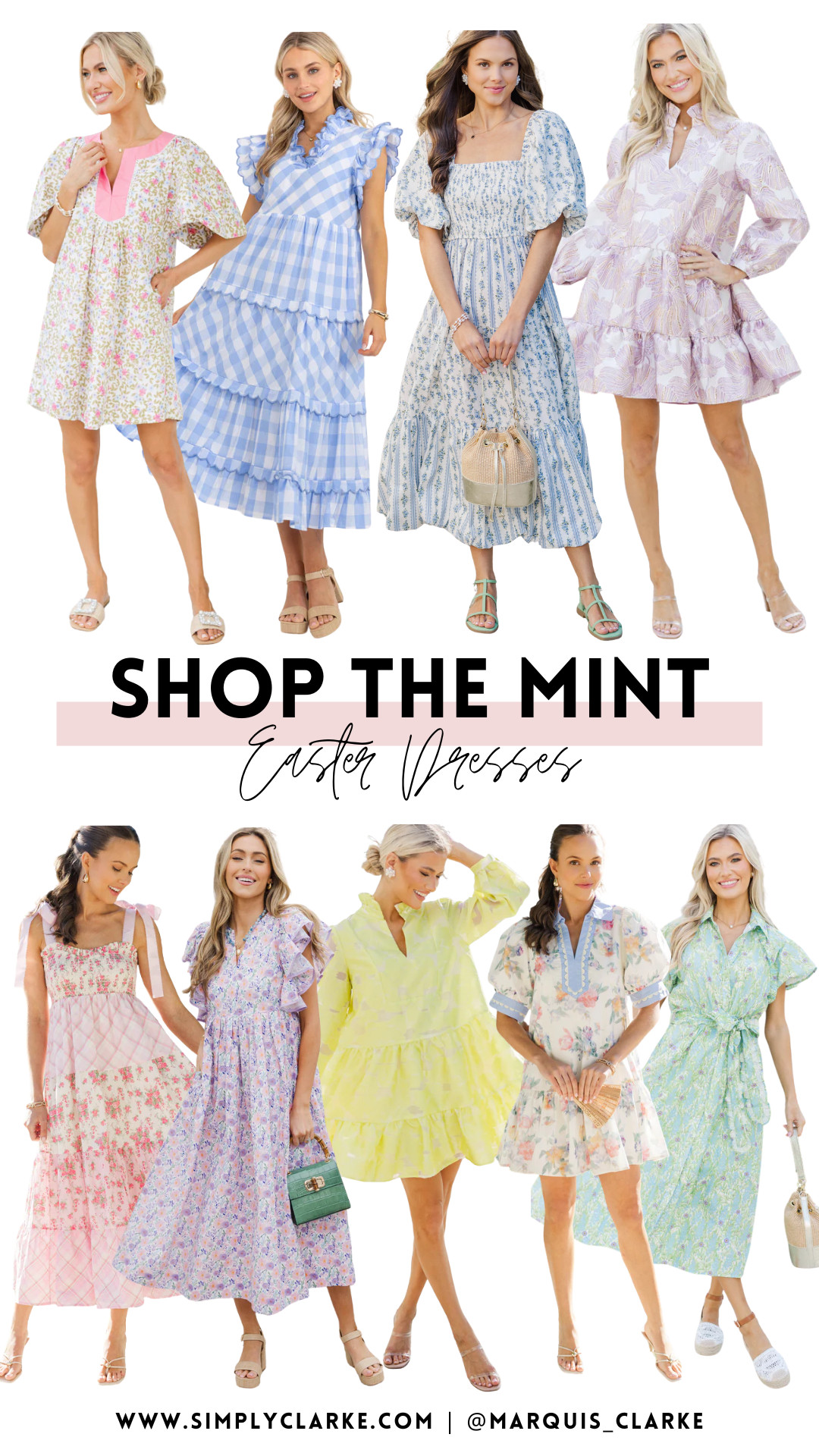 Rounded up the cutest Easter dresses from Shop the Mint Easter! Effortless, stylish dresses that are perfect for spring gatherings and weekend celebrations!  

 #LTKootd #LTKmomlife #LTKSeasonal