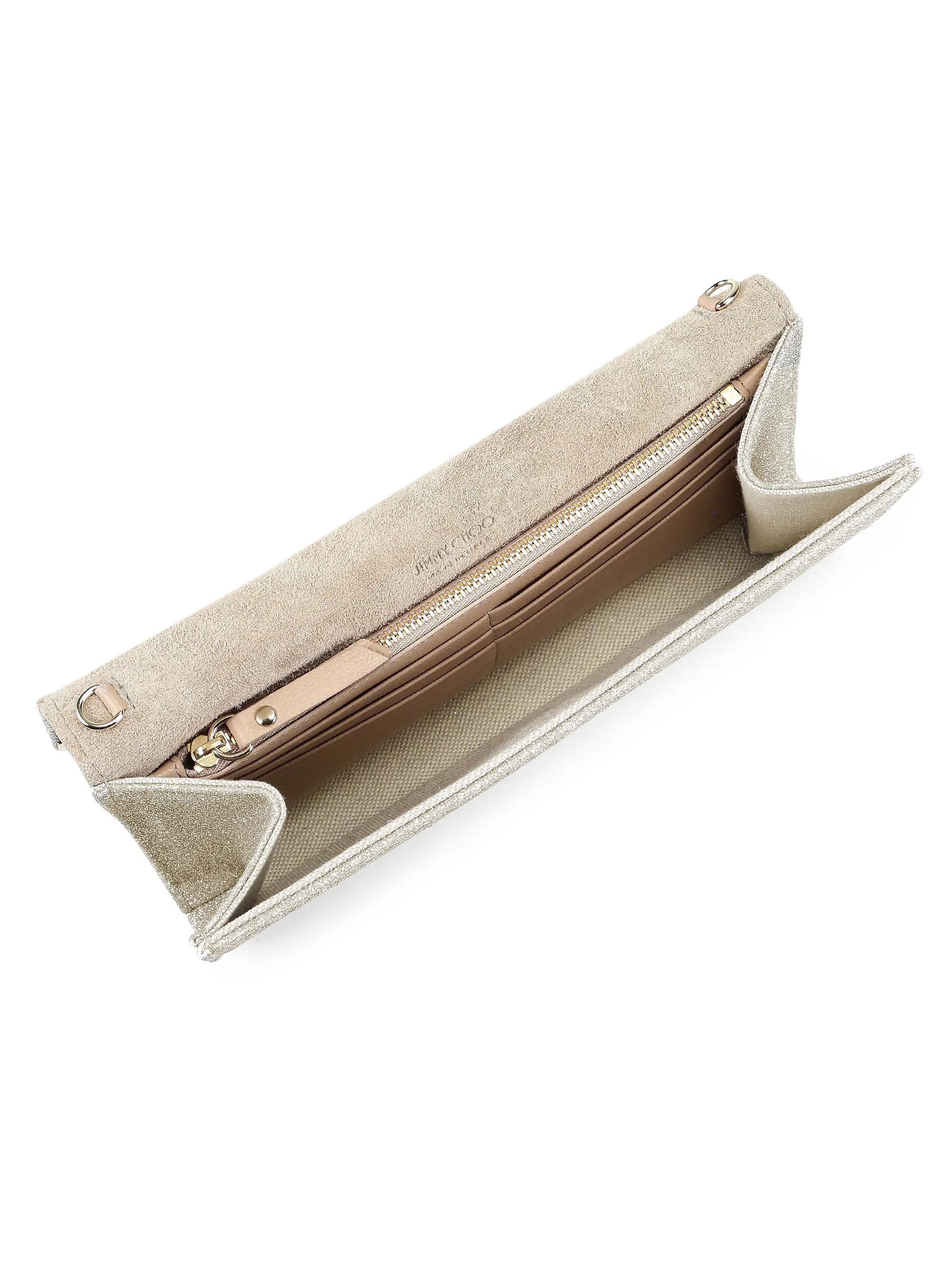 Emmie Dusty Glitter Clutch | Saks Fifth Avenue