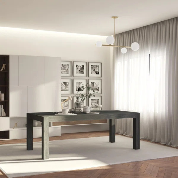 Toulonne 82.5'' Acacia Solid Wood Dining Table | Wayfair North America