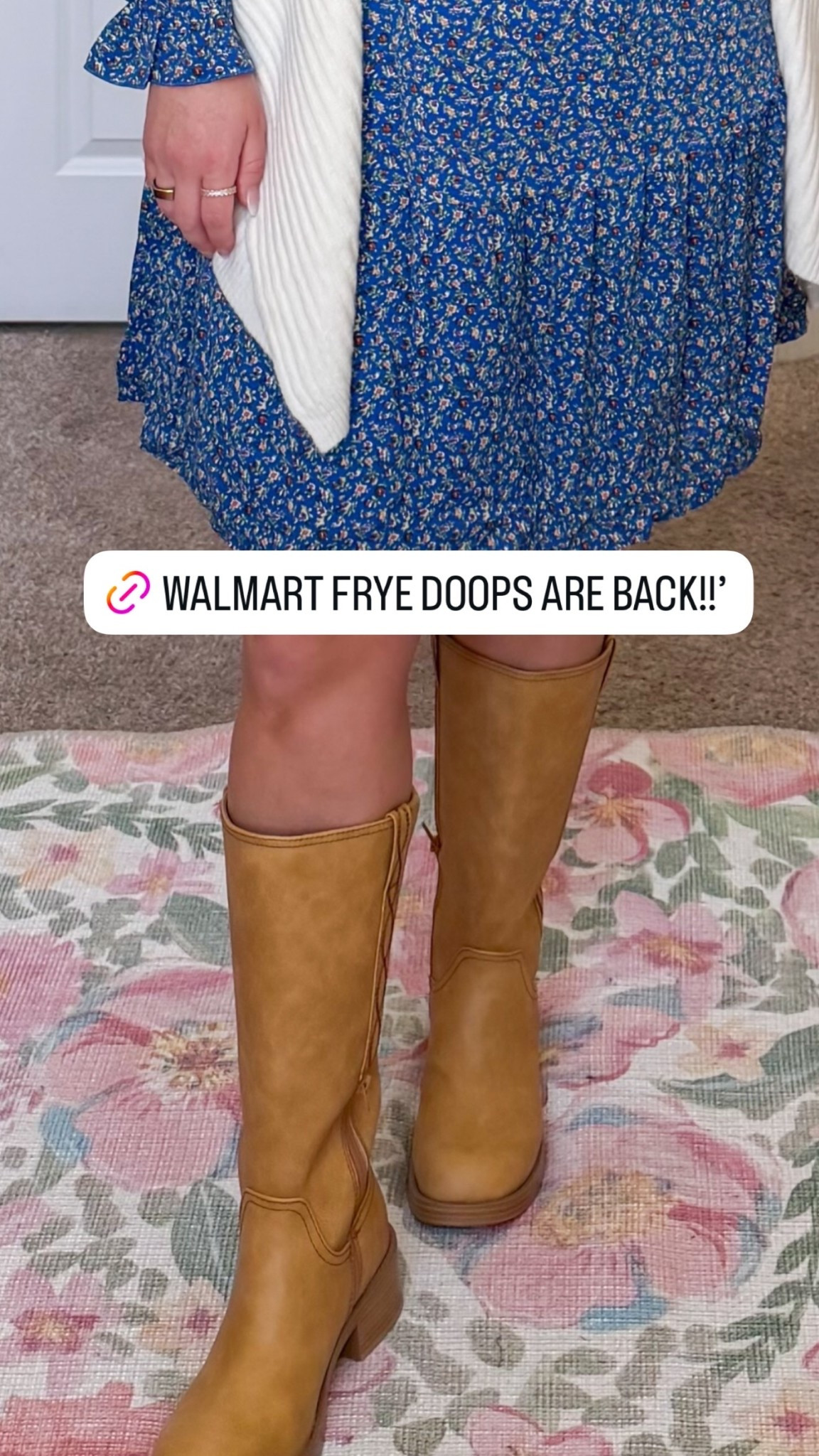 Walmart Frye doop boots are back!!!

#LTKMidsize