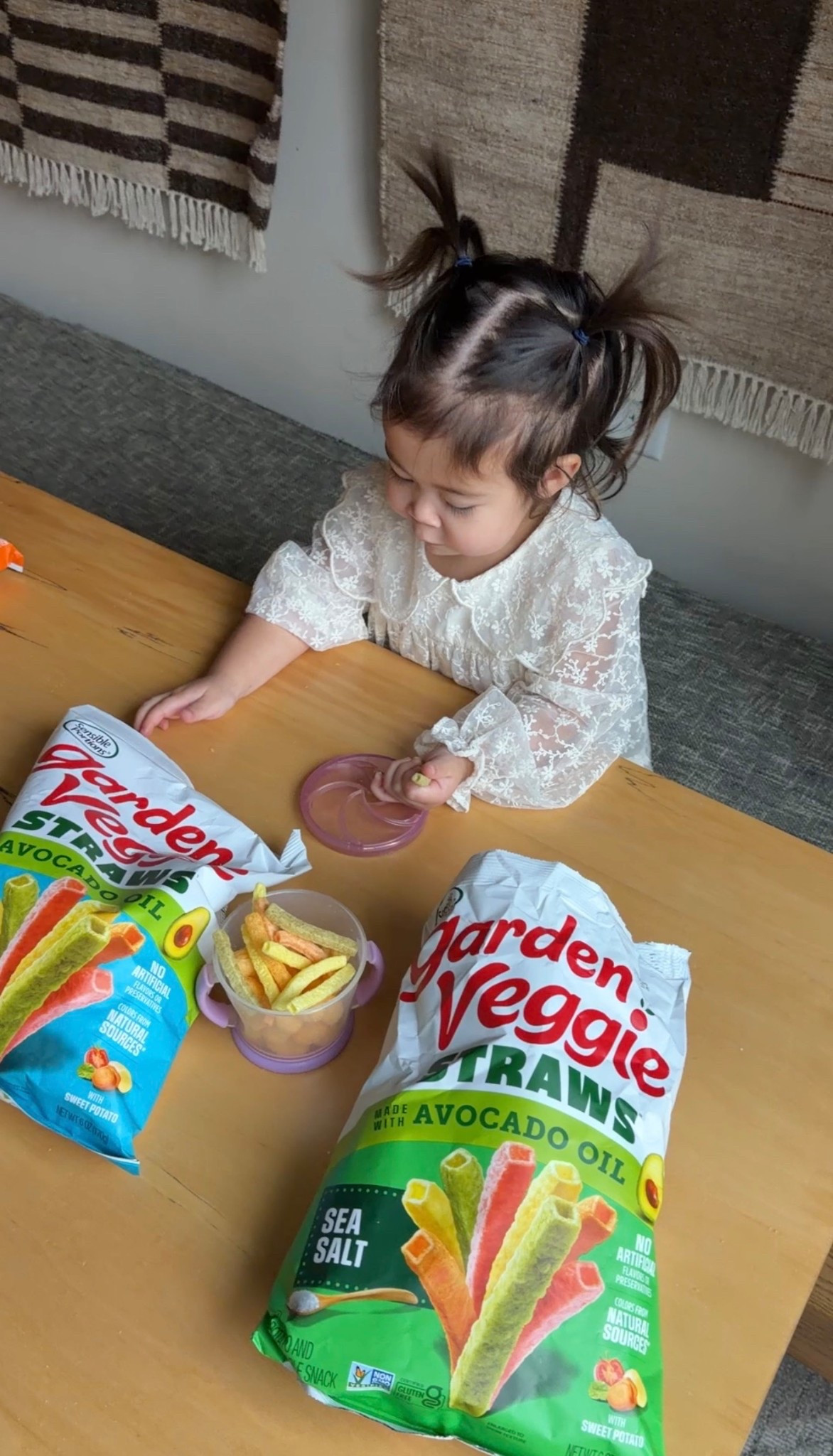 #ad Pack for a winter road trip with us. Bringing all our kids favorite snacks + fruits to keep everyone happy. @gardenveggiesnacks are our go-to! I love that they’re now made with avocado oil and the new sweet potato straws! Picky-kid approved so major snacks win! Grab it now at @target! #GardenVeggieSnacks #TargetPartner #Target