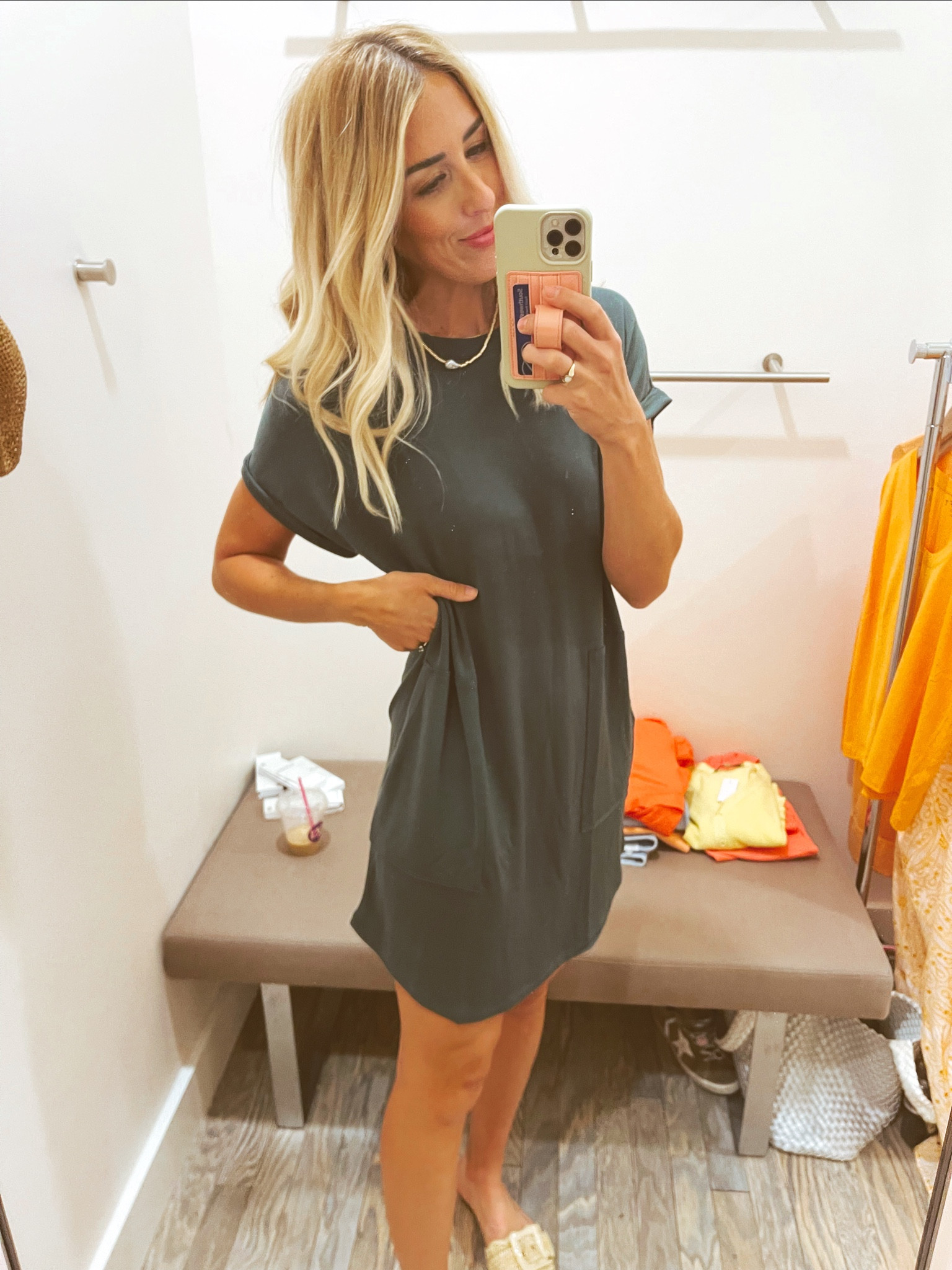 Softest casual dress from Lou and Grey at #LOFT. They have colors for #HOCwinter and #HOCautumn girls! 

#LTKsalealert #LTKunder50 #LTKunder100